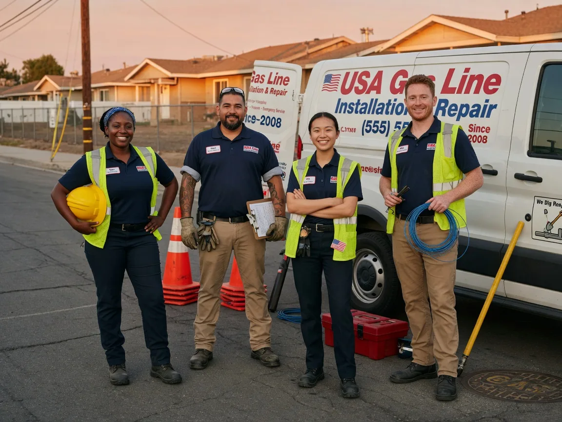 Gas Line Installation company in Hope Mills, NC